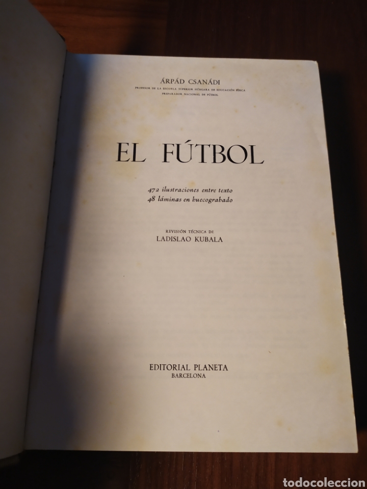 Coleccionismo deportivo: El f&uacute;tbol. &Aacute;rp&aacute;d Csan&aacute;di - Foto 5