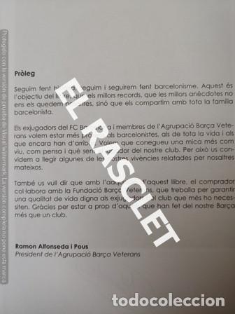 Coleccionismo deportivo: LIBRO EL QUE ET FALTA SABER DEL BAR&Ccedil;A - 50 ANYS - - Foto 3