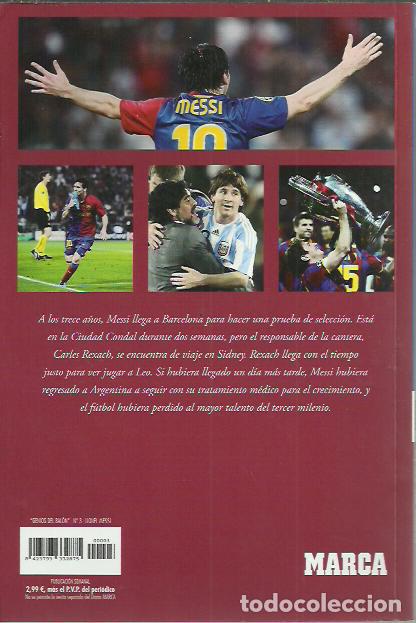 Coleccionismo deportivo: Messi.Genios del Balon,3.Marca 2012. - Foto 2