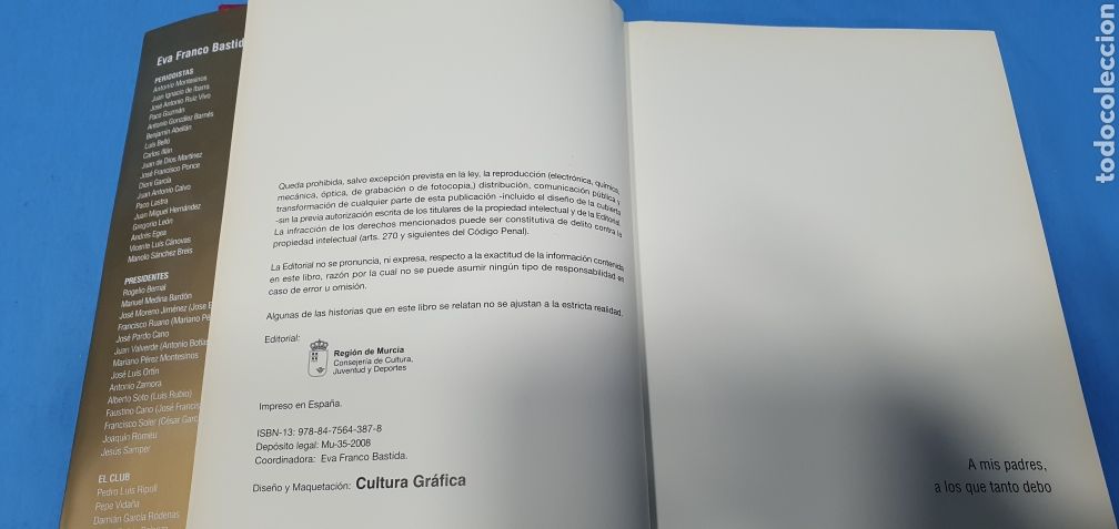 Coleccionismo deportivo: REAL MURCIA - COMENCEMOS POR EL FINAL - RELATOS SOBRE UN CENTENARIO - Foto 3