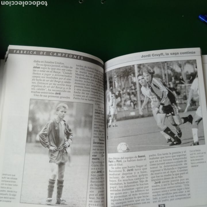 Coleccionismo deportivo: FABRICA DE CAMPEONES LA GRAN CANTERA DEL BAR&Ccedil;A - Foto 4