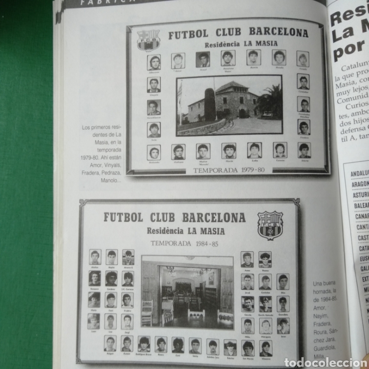 Coleccionismo deportivo: FABRICA DE CAMPEONES LA GRAN CANTERA DEL BAR&Ccedil;A - Foto 7