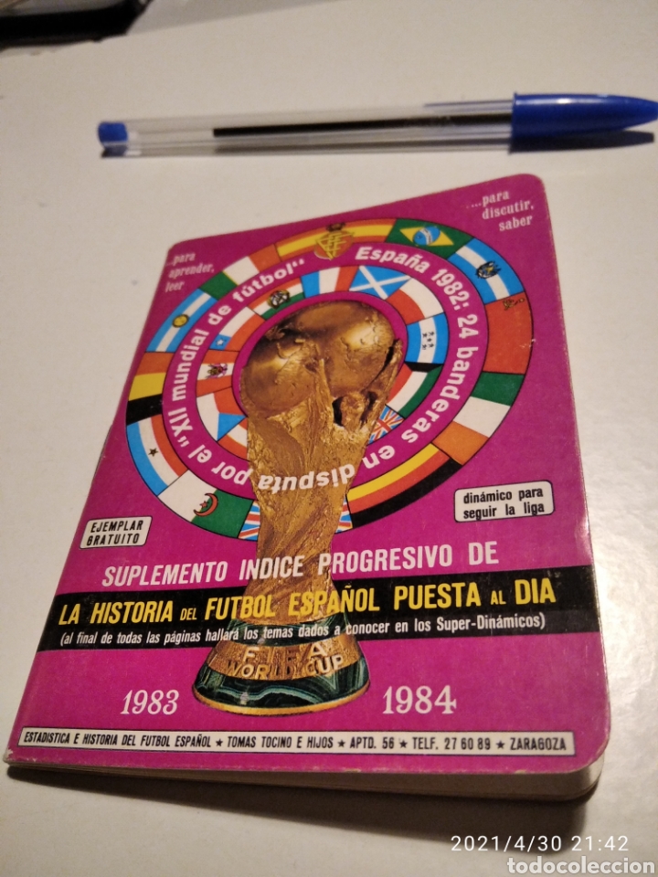 Coleccionismo deportivo: Super din&aacute;mico 1983-84 - Foto 1