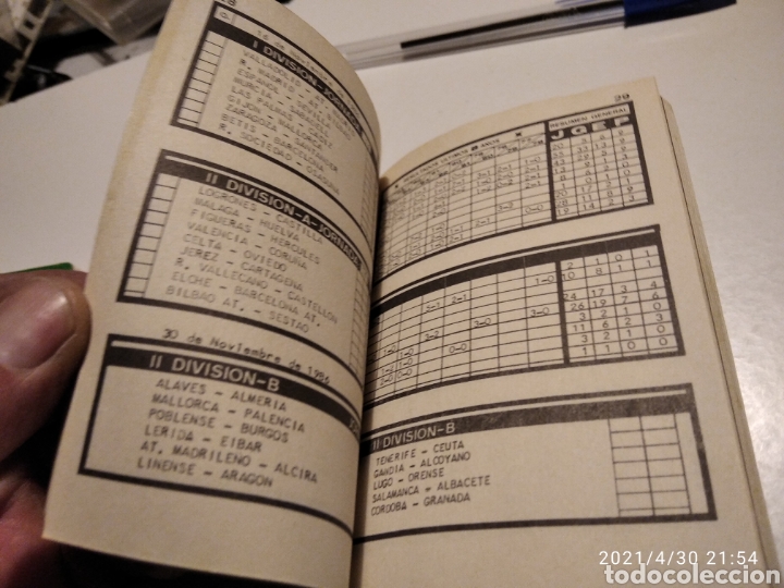 Coleccionismo deportivo: Agenda estad&iacute;stica 1986-87 - Foto 3