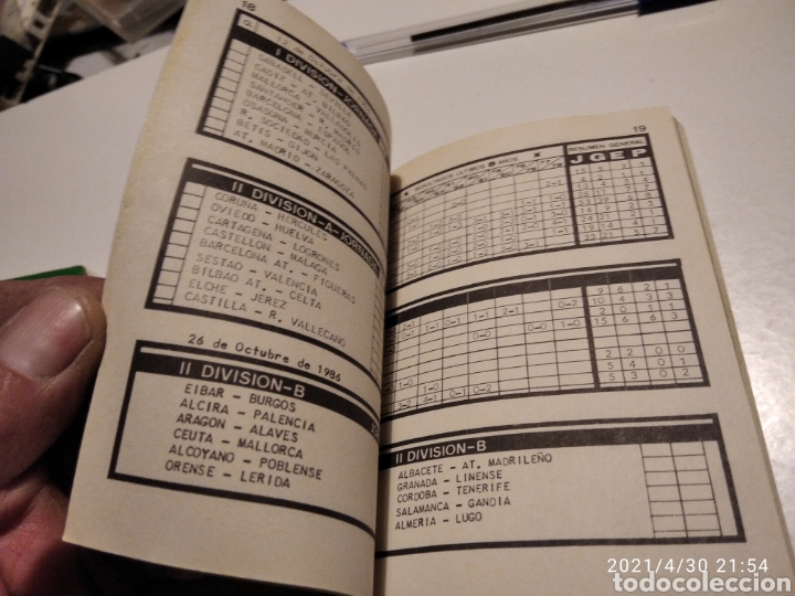 Coleccionismo deportivo: Agenda estad&iacute;stica 1986-87 - Foto 4