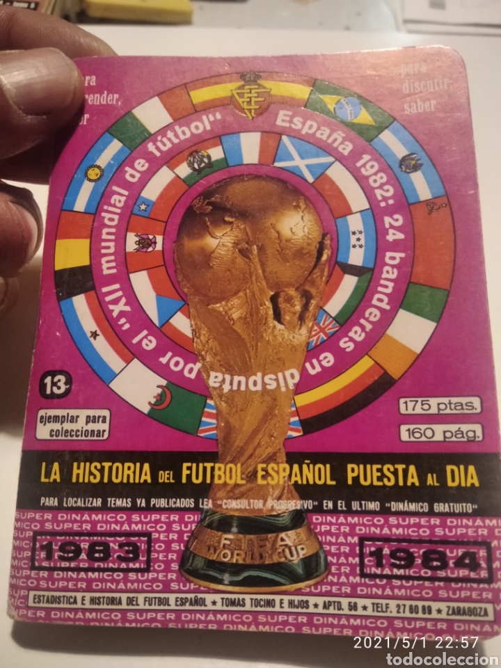 Coleccionismo deportivo: Din&aacute;mico 1983-84 Espa&ntilde;a 1982 - Foto 1