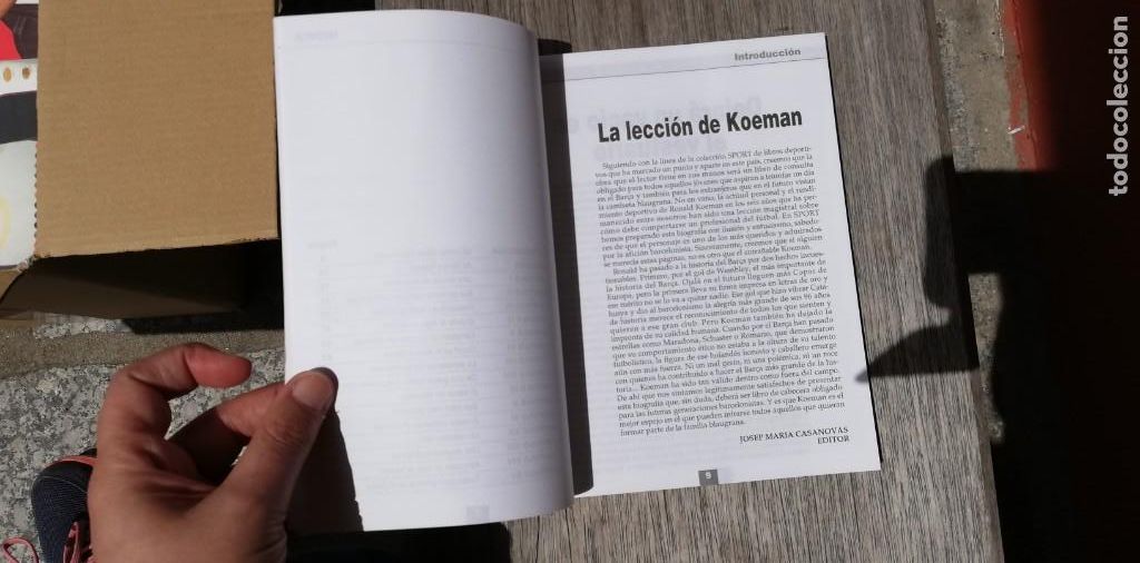 Coleccionismo deportivo: KOEMAN, SU VIDA Y EL BAR&Ccedil;A - COLECCION SPORT 1995 - Foto 3