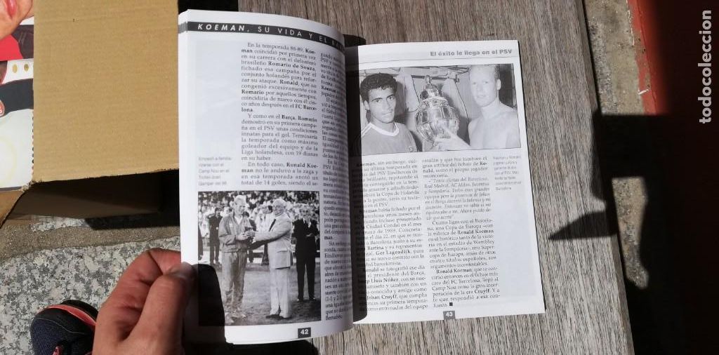 Coleccionismo deportivo: KOEMAN, SU VIDA Y EL BAR&Ccedil;A - COLECCION SPORT 1995 - Foto 4