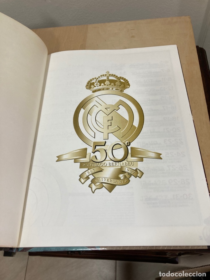 Coleccionismo deportivo: Libro 50 a&ntilde;os del Bernab&eacute;u - Foto 2