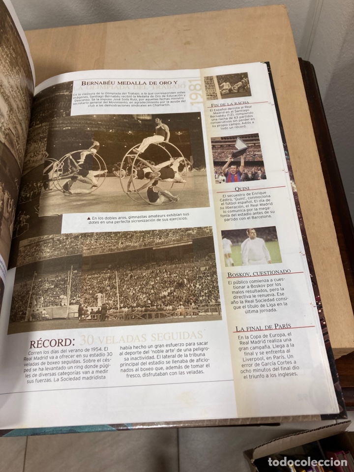 Coleccionismo deportivo: Libro 50 a&ntilde;os del Bernab&eacute;u - Foto 6