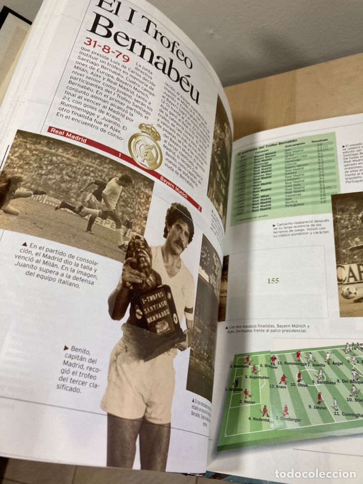 Coleccionismo deportivo: Libro 50 a&ntilde;os del Bernab&eacute;u - Foto 7