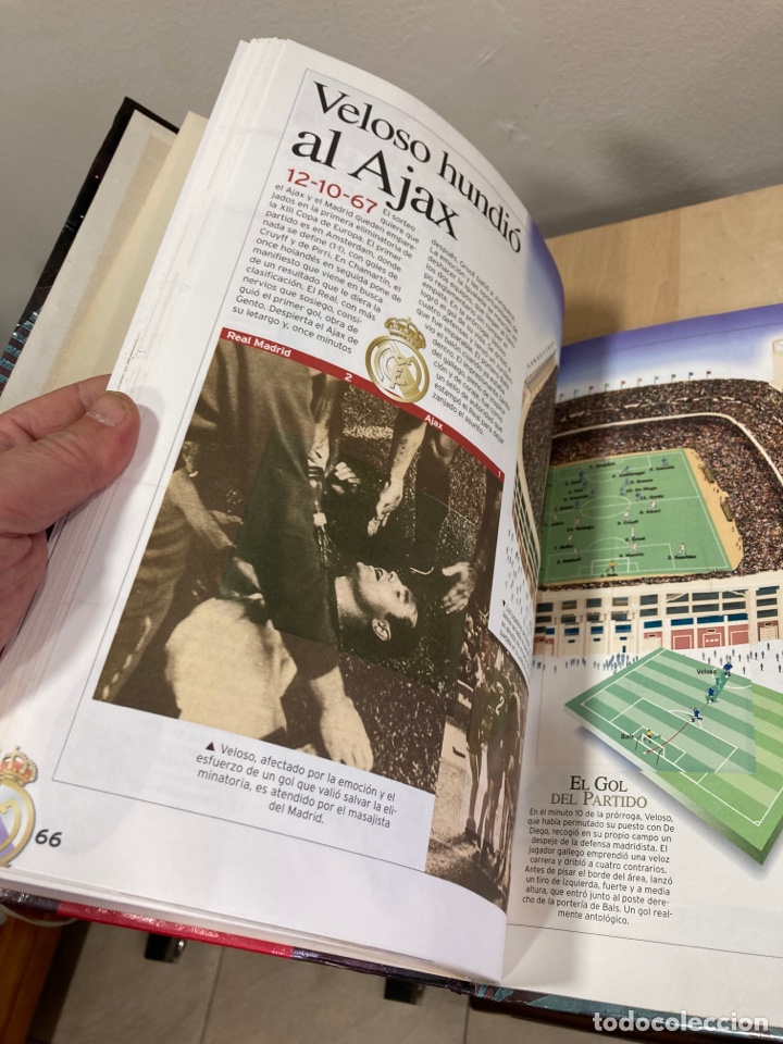 Coleccionismo deportivo: Libro 50 a&ntilde;os del Bernab&eacute;u - Foto 9