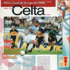 Coleccionismo deportivo: ATLAS VISUAL DE LA LIGA. CELTA DE VIGO 1999-00. INTERVIÚ. Lote 270976553