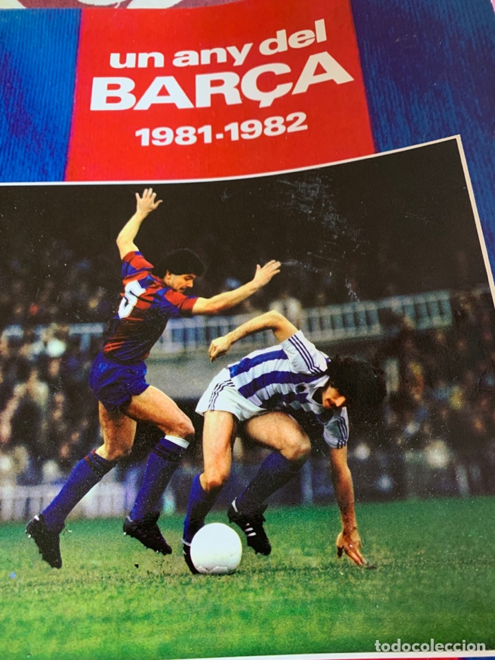 Coleccionismo deportivo: Un any del bar&ccedil;a 1981/82. Ediciones Bausans. Barcelona 1982 - Foto 2