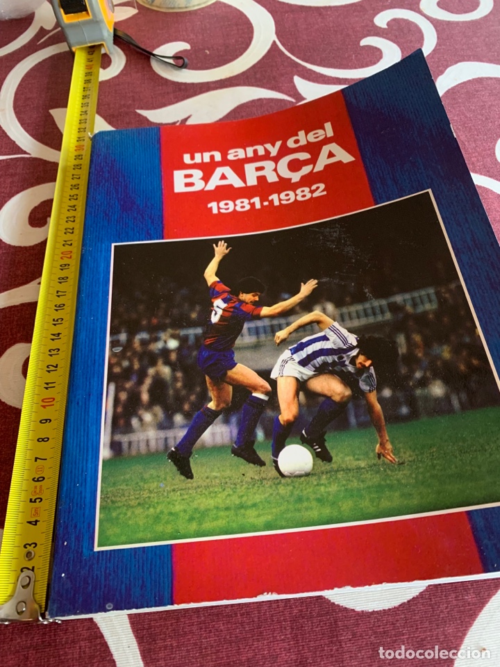 Coleccionismo deportivo: Un any del bar&ccedil;a 1981/82. Ediciones Bausans. Barcelona 1982 - Foto 1