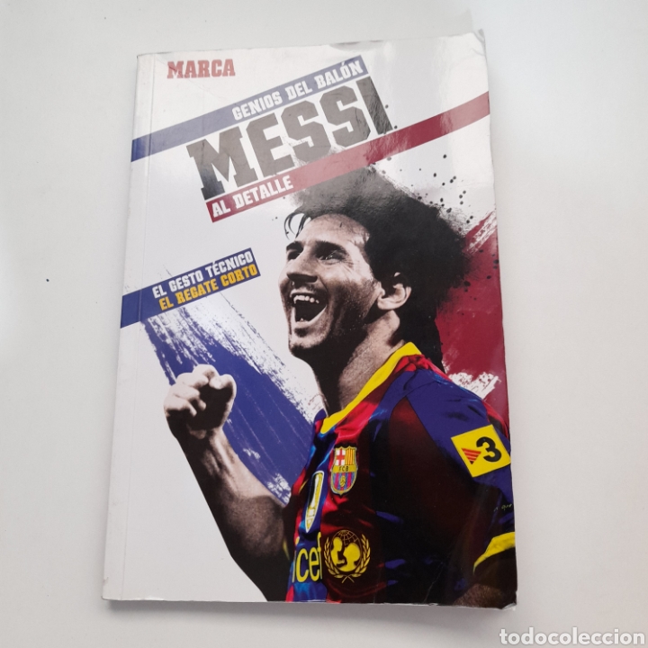 Coleccionismo deportivo: LIBRO COLECCION GENIOS DEL BALON, MESSI, AL DETALLE. - Foto 1