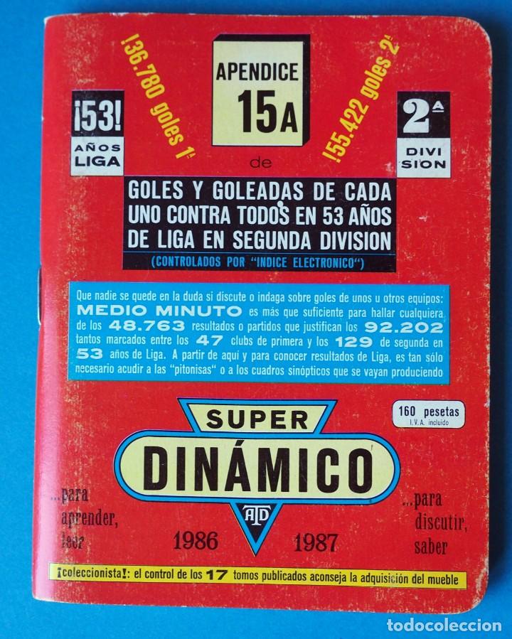 Coleccionismo deportivo: ANUARIO SUPER DIN&Aacute;MICO. 1986-1987 - Foto 1