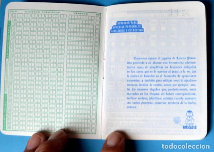 Coleccionismo deportivo: BORRADOR AUXILIAR DIN&Aacute;MICO. SUPER QUINIELAS - Foto 2