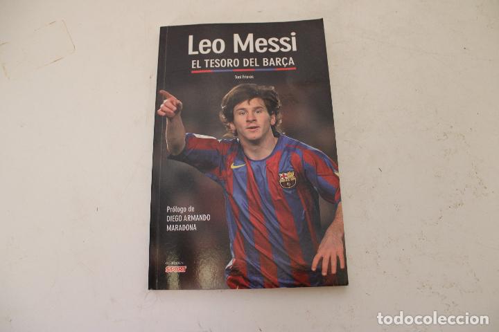 Coleccionismo deportivo: BAR&Ccedil;A. LIBRO LEO MESSI, EL TESORO DEL BAR&Ccedil;A - Foto 1