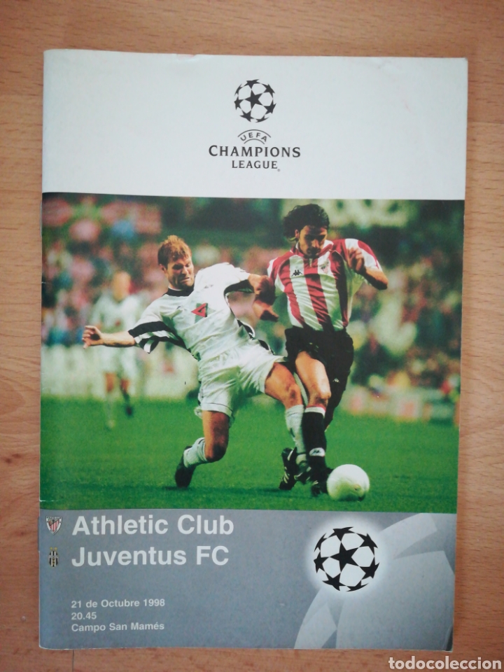 Coleccionismo deportivo: Athletic Bilbao & Juventus. Programa del partido (21/10/1998). - Foto 1