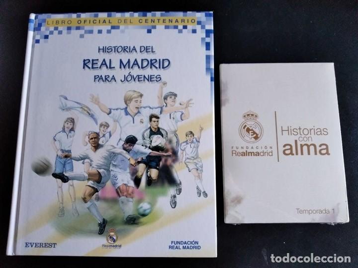 Coleccionismo deportivo: PACK REAL MADRID-Libro y Dvd - Foto 1