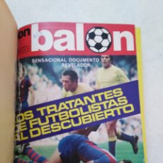 Coleccionismo deportivo: DON BALÓN ( AÑO 1976 ) 13 REVISTAS NÚMEROS ( DESDE LA 53 HASTA LA 65 INCLUSIVE ). Lote 285804703