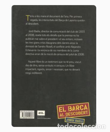 Coleccionismo deportivo: EL BAR&Ccedil;A AL DESCOBERT - Jordi Badia - Foto 3