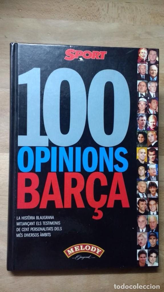 Coleccionismo deportivo: 100 OPINIONS BAR&Ccedil;A - Foto 1