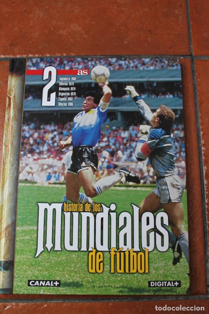 Collectionnisme sportif: HISTORIA DE LOS MUNDIALES DE FUTBOL 1966 - 1986; VOLUMEN 2 ; AS - CANAL +