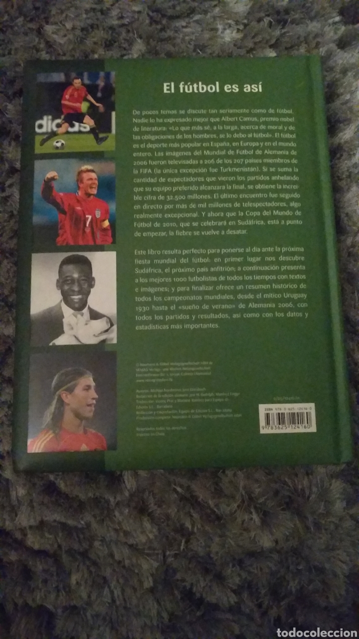 Coleccionismo deportivo: Libro El f&uacute;tbol es asi - Foto 2