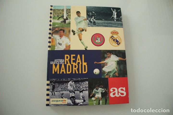 Coleccionismo deportivo: HISTORIA GR&Aacute;FICA DEL REAL MADRID AS - Foto 1