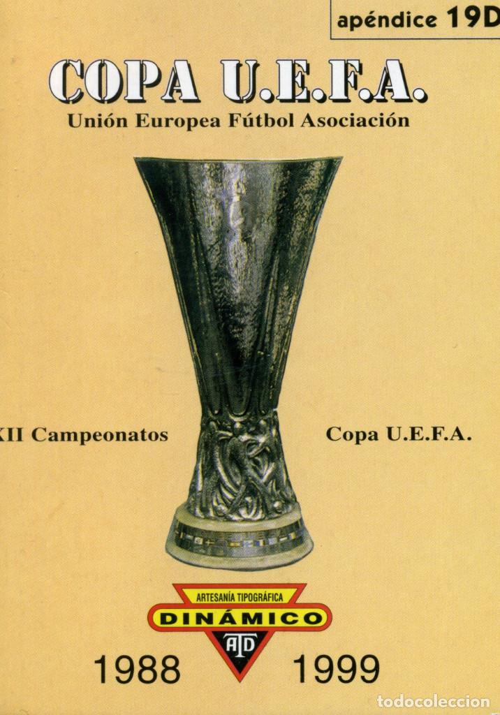 Coleccionismo deportivo: COPA UEFA - Foto 2