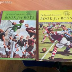 Coleccionismo deportivo: THE FOOTBALL ASSOCIATION BOOK FOR BOYS COMPLETA EN 2 LIBROS EN INGLES. (COIB173)