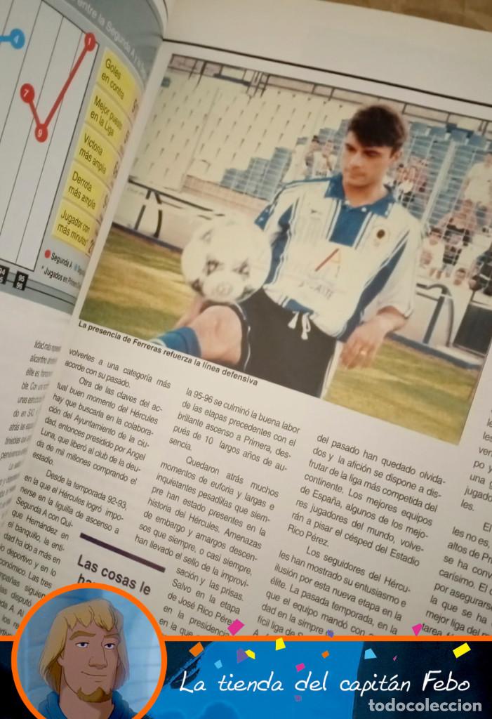Coleccionismo deportivo: Libro de oro de la liga 96-97 - Foto 2