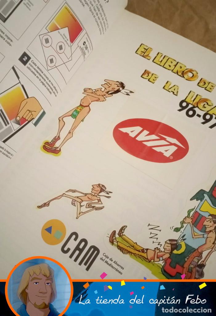 Coleccionismo deportivo: Libro de oro de la liga 96-97 - Foto 9