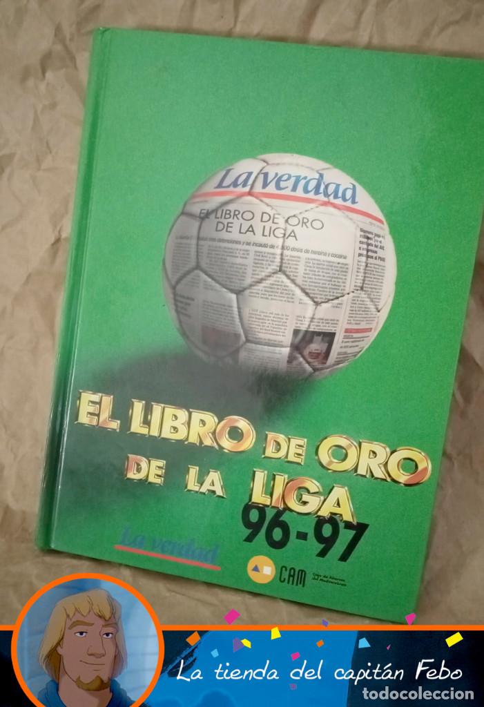 Coleccionismo deportivo: Libro de oro de la liga 96-97 - Foto 1