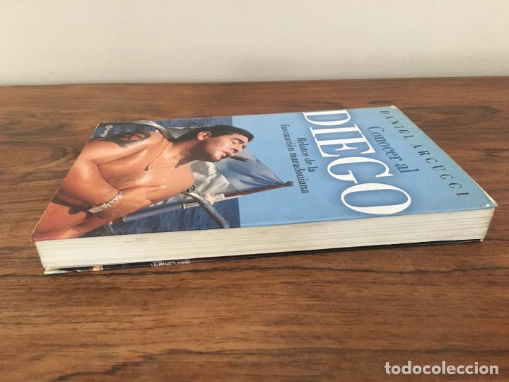 Coleccionismo deportivo: LIBRO SOBRE MARADONA. CONOCER AL DIEGO. De Daniel Arcucci - Foto 2