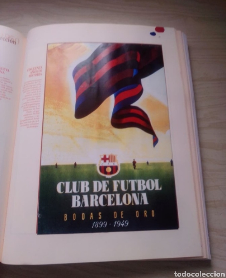 Coleccionismo deportivo: EL LIBRO DE ORO DEL BAR&Ccedil;A 1899/1995 - Foto 4