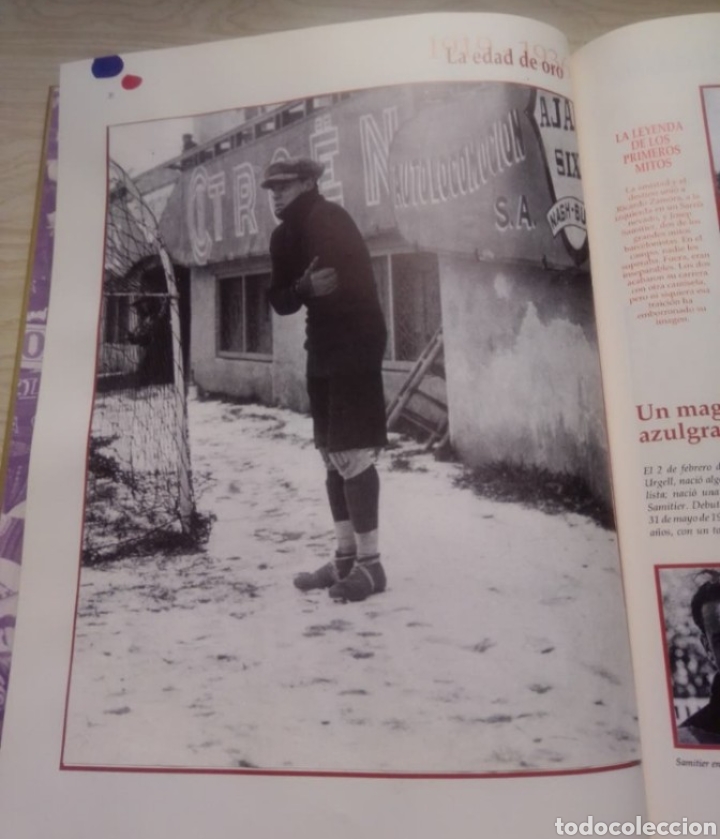 Coleccionismo deportivo: EL LIBRO DE ORO DEL BAR&Ccedil;A 1899/1995 - Foto 5