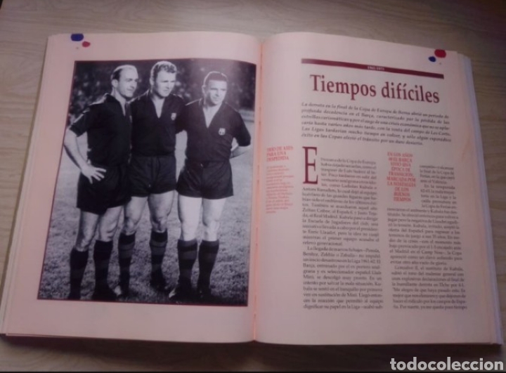 Coleccionismo deportivo: EL LIBRO DE ORO DEL BAR&Ccedil;A 1899/1995 - Foto 7