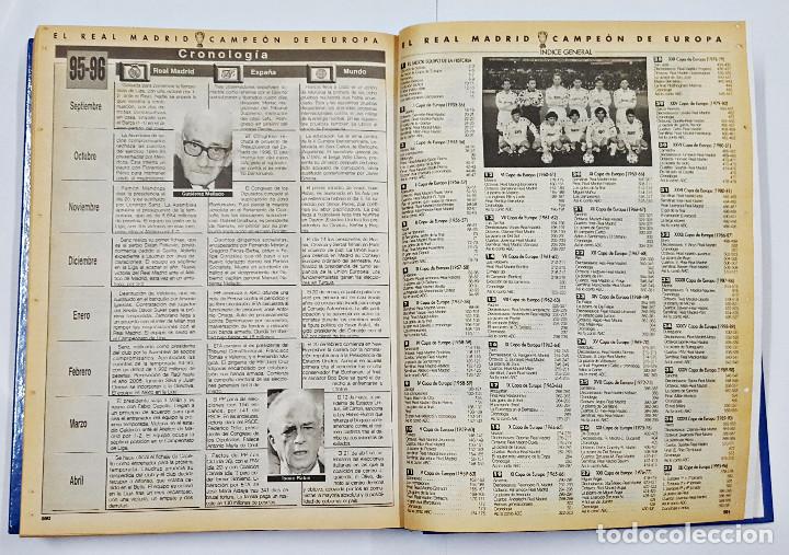 Coleccionismo deportivo: LIBRO EL REAL MADRID CAMPE&Oacute;N DE EUROPA ABC. - Foto 4