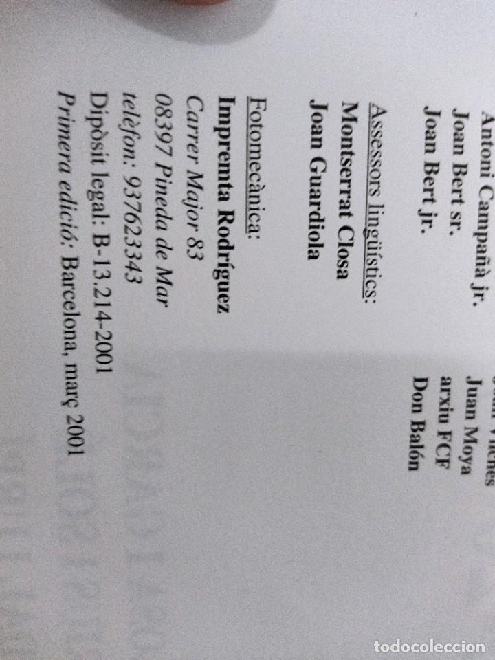 Coleccionismo deportivo: Libro Un segle de f&uacute;tbol catal&agrave; - Foto 4