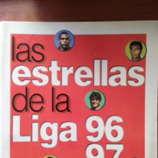 Coleccionismo deportivo: LAS ESTRELLAS DE LA LIGA 1996 1997 96 97 INTERVIÚ. Lote 353641293