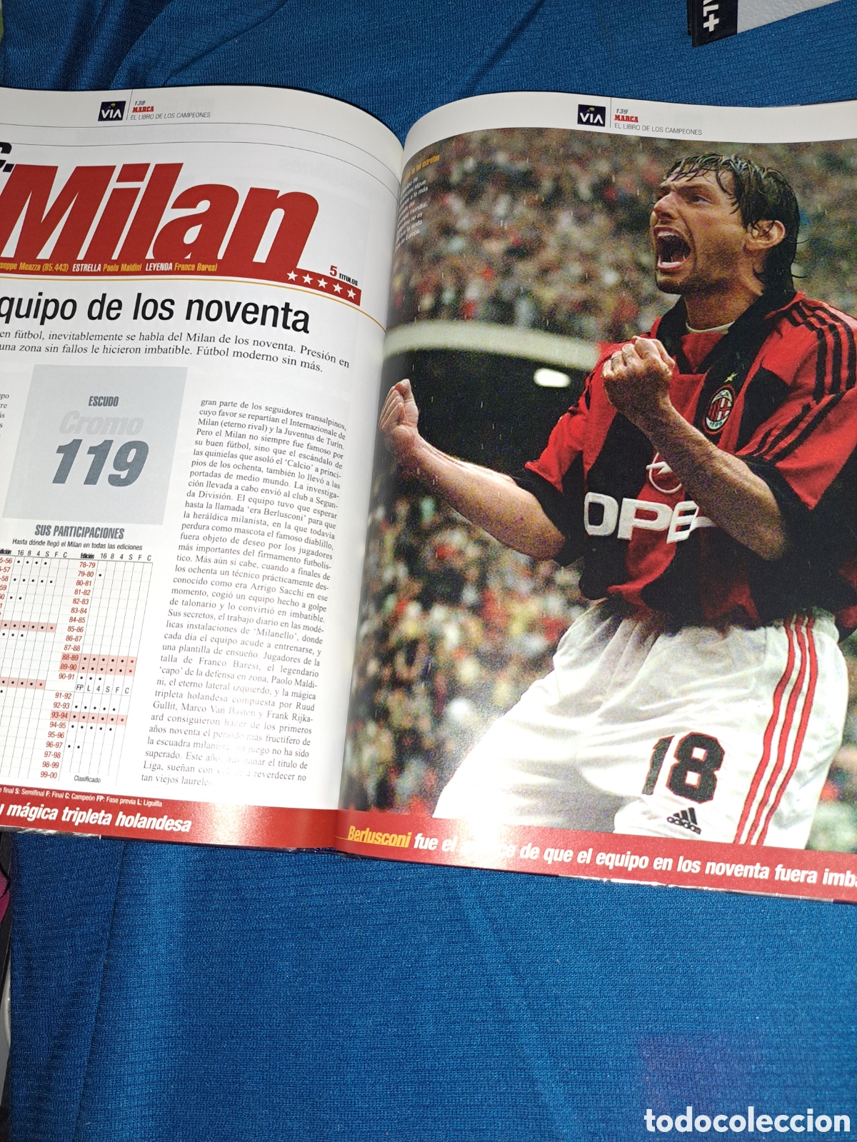 Coleccionismo deportivo: EL LIBRO DE LOS CAMPEONES DE EUROPA, MARCA - Foto 6