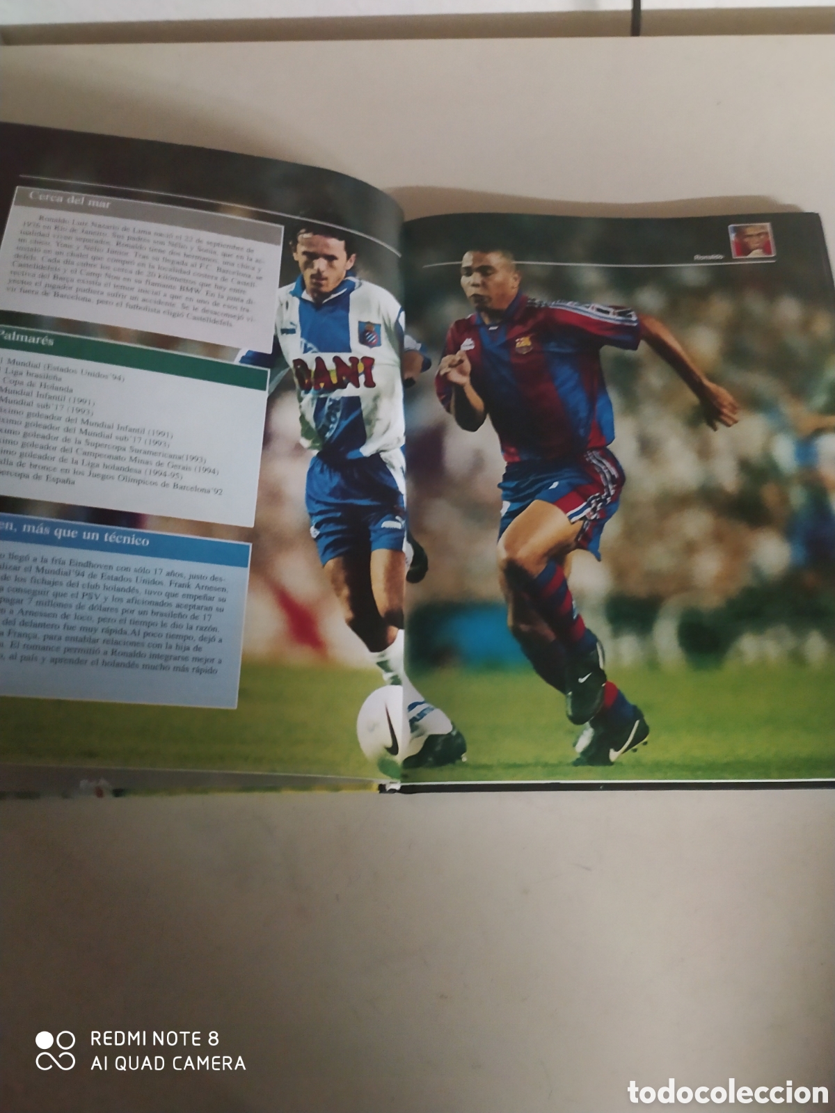 Coleccionismo deportivo: Libro de Estrellas del deporte. Cracks del f&uacute;tbol - Foto 3