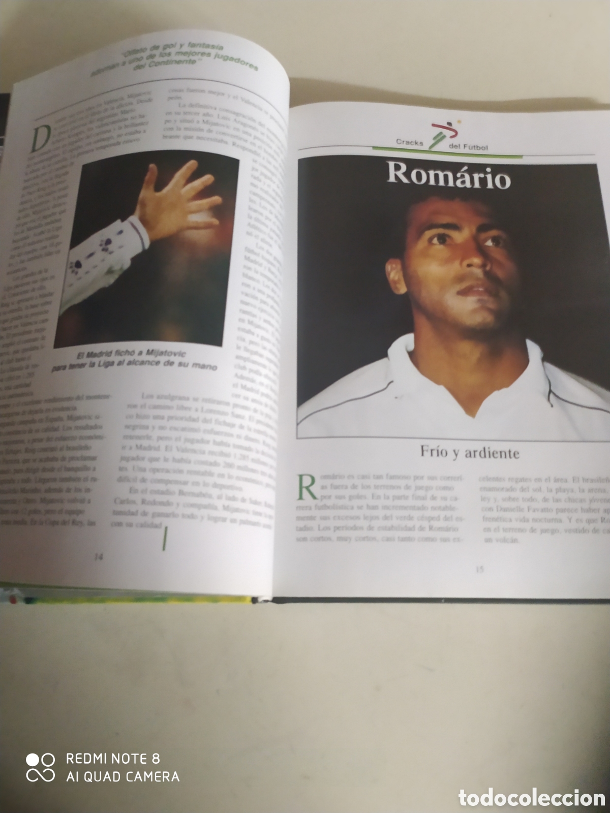 Coleccionismo deportivo: Libro de Estrellas del deporte. Cracks del f&uacute;tbol - Foto 4