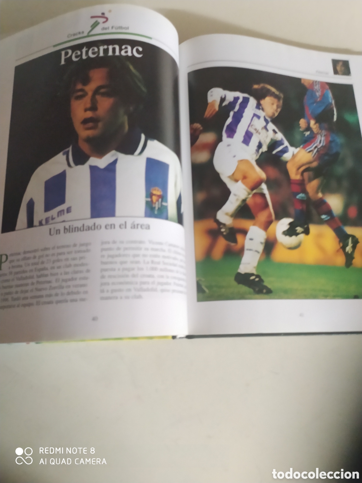 Coleccionismo deportivo: Libro de Estrellas del deporte. Cracks del f&uacute;tbol - Foto 5