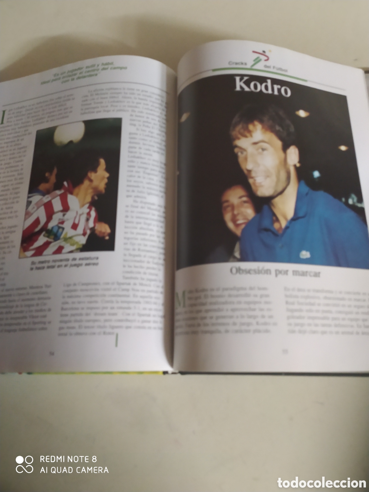 Coleccionismo deportivo: Libro de Estrellas del deporte. Cracks del f&uacute;tbol - Foto 6