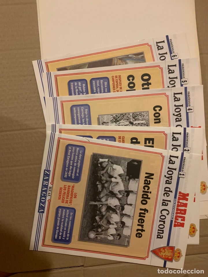 Coleccionismo deportivo: Real zaragoza la joya de la corona marca completo - Foto 3