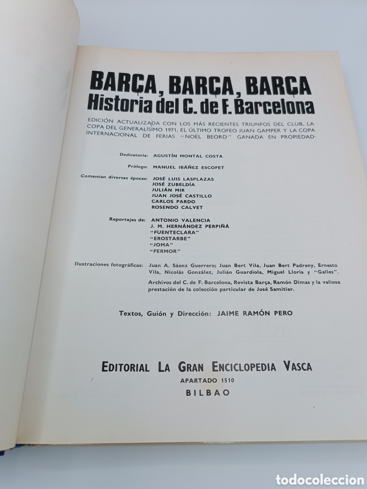 Coleccionismo deportivo: Bar&ccedil;a Bar&ccedil;a, Bar&ccedil;a, historia del C. De F. Barcelona - Foto 3